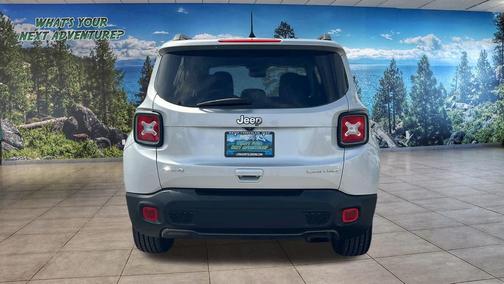 Glacier Metallic Clearcoat 2019 Jeep Renegade Limited