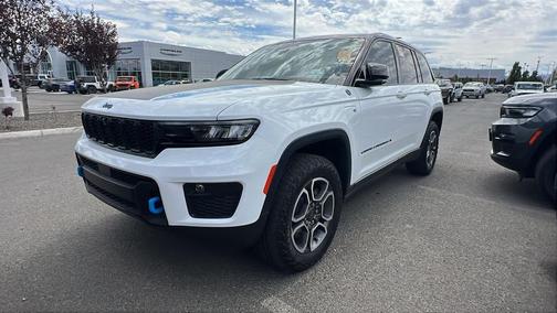Bright White Clearcoat 2022 Jeep Grand Cherokee 4xe Trailhawk