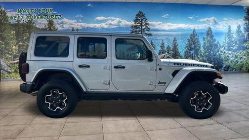 Silver Zynith Clearcoat 2023 Jeep Wrangler 4xe Rubicon