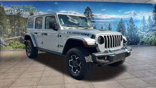 Silver Zynith Clearcoat 2023 Jeep Wrangler 4xe Rubicon