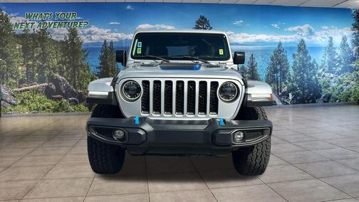 Silver Zynith Clearcoat 2023 Jeep Wrangler 4xe Rubicon