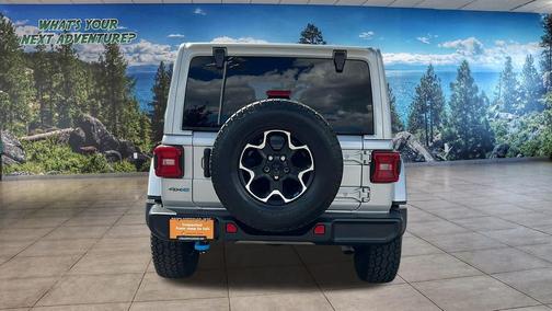 Silver Zynith Clearcoat 2023 Jeep Wrangler 4xe Rubicon