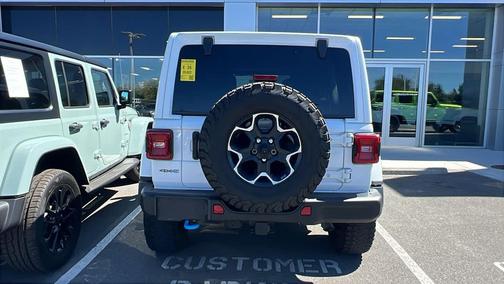 Bright White Clearcoat 2023 Jeep Wrangler 4xe Rubicon