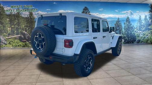 Bright White Clearcoat 2023 Jeep Wrangler 4xe Rubicon