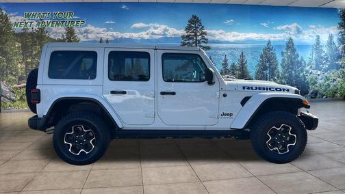 Bright White Clearcoat 2023 Jeep Wrangler 4xe Rubicon
