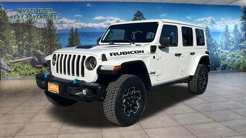 Bright White Clearcoat 2023 Jeep Wrangler 4xe Rubicon