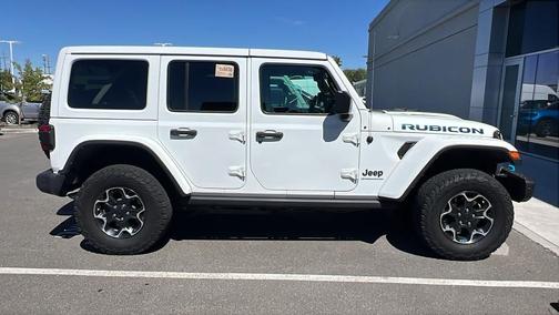 Bright White Clearcoat 2023 Jeep Wrangler 4xe Rubicon