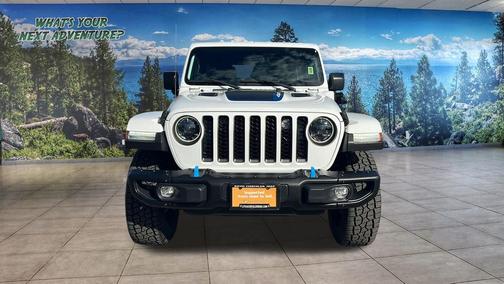 Bright White Clearcoat 2023 Jeep Wrangler 4xe Rubicon