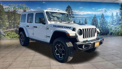 Bright White Clearcoat 2023 Jeep Wrangler 4xe Rubicon