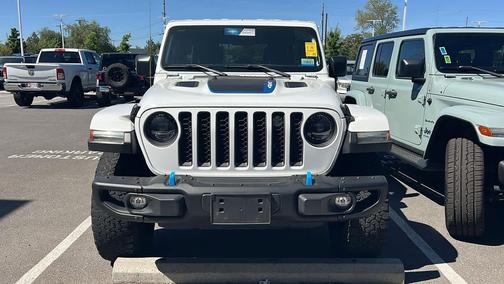 Bright White Clearcoat 2023 Jeep Wrangler 4xe Rubicon