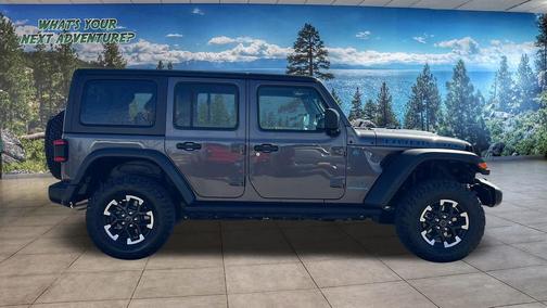 Granite Crystal Metallic Clearcoat 2024 Jeep Wrangler 4xe Rubicon