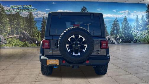 Granite Crystal Metallic Clearcoat 2024 Jeep Wrangler 4xe Rubicon
