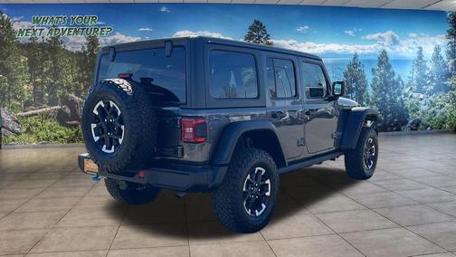 Granite Crystal Metallic Clearcoat 2024 Jeep Wrangler 4xe Rubicon