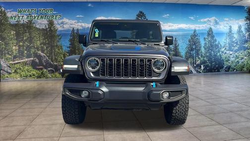 Granite Crystal Metallic Clearcoat 2024 Jeep Wrangler 4xe Rubicon