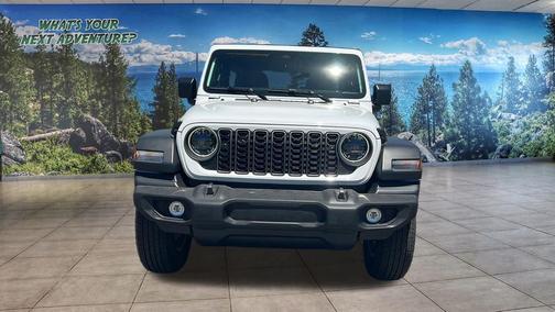 Bright White Clearcoat 2026 Jeep Wrangler Sport S