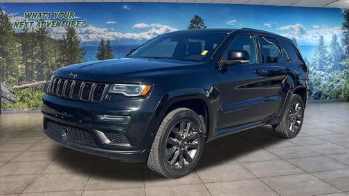 Diamond Black Crystal Pearlcoat 2018 Jeep Grand Cherokee High Altitude
