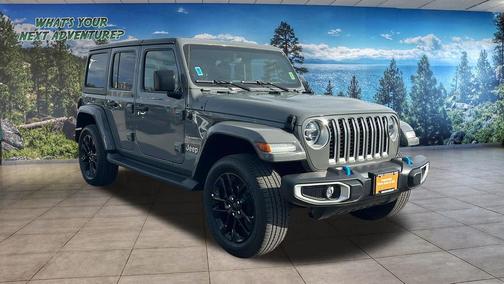 Sting-Gray Clearcoat 2022 Jeep Wrangler Unlimited 4xe Sahara