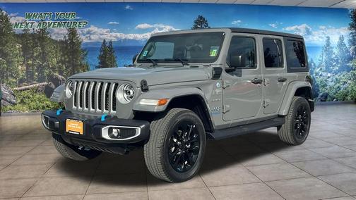 Sting-Gray Clearcoat 2022 Jeep Wrangler Unlimited 4xe Sahara