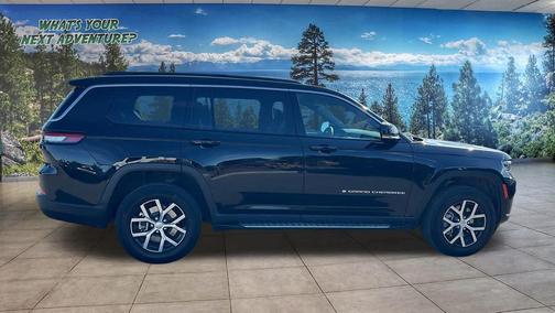 Diamond Black Crystal Pearlcoat 2025 Jeep Grand Cherokee L Limited