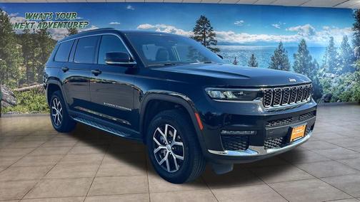 Diamond Black Crystal Pearlcoat 2025 Jeep Grand Cherokee L Limited
