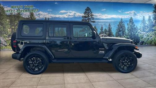 Black Clearcoat 2023 Jeep Wrangler 4xe Sahara