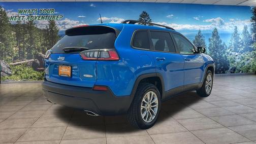 Hydro Blue Pearlcoat 2022 Jeep Cherokee Latitude Lux