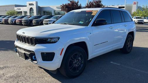 Bright White Clearcoat 2025 Jeep Grand Cherokee 4xe Anniversary Edition