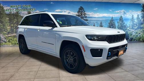 Bright White Clearcoat 2025 Jeep Grand Cherokee 4xe Anniversary Edition