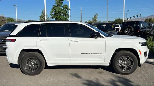 Bright White Clearcoat 2025 Jeep Grand Cherokee 4xe Anniversary Edition
