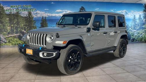 Sting-Gray Clearcoat 2022 Jeep Wrangler Unlimited 4xe Sahara