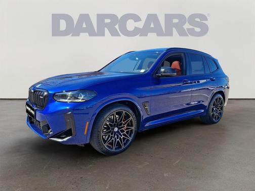 Marina Bay Blue Metallic 2023 BMW X3 M AWD
