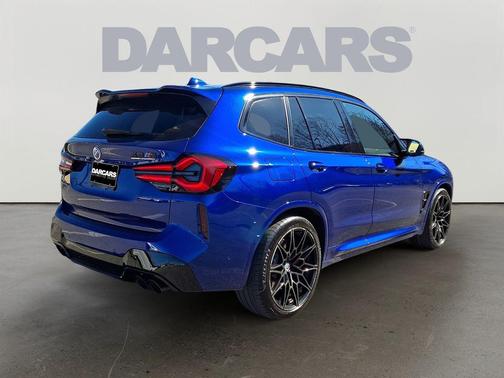 Marina Bay Blue Metallic 2023 BMW X3 M AWD