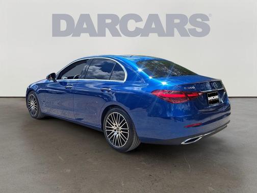 Blue Metallic 2022 Mercedes-Benz C-Class C 300 4MATIC