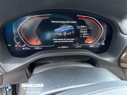 Phytonic Blue Metallic 2023 BMW X3 xDrive30i