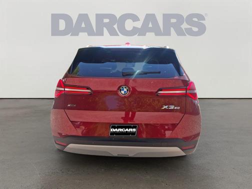 Red Metallic 2025 BMW X3 30 xDrive
