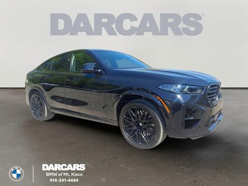 Black Sapphire Metallic 2025 BMW X6 M Base