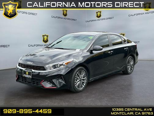 Aurora Black 2023 Kia Forte GT-Line