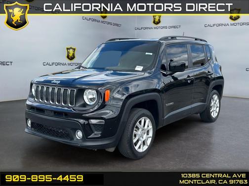 Black Clearcoat 2019 Jeep Renegade Latitude