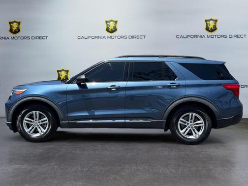 Blue 2020 Ford Explorer XLT