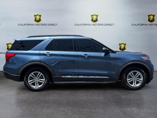 Blue 2020 Ford Explorer XLT