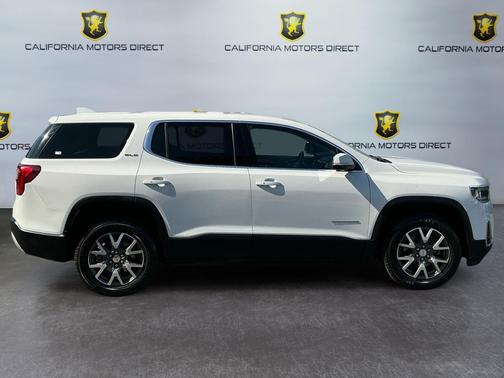 Summit White 2020 GMC Acadia SLE