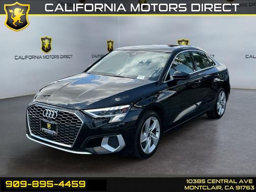 Brilliant Black 2024 Audi A3 Premium