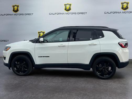 White Clearcoat 2021 Jeep Compass Latitude