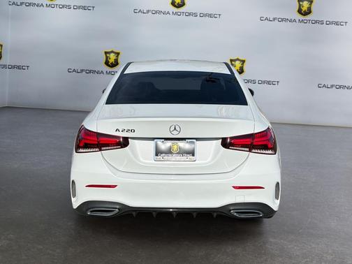 White 2019 Mercedes-Benz A-Class Sedan