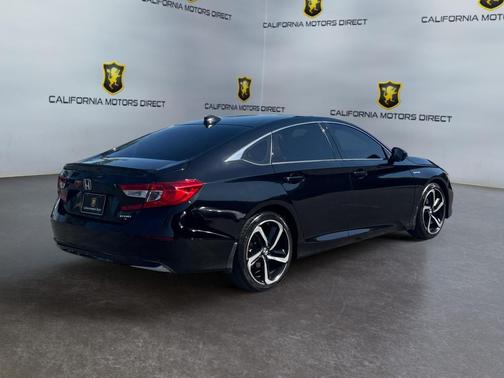 Crystal Black Pearl 2022 Honda Accord Hybrid Sport