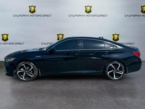 Crystal Black Pearl 2022 Honda Accord Hybrid Sport