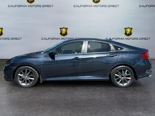 Cosmic Blue Metallic 2019 Honda Civic EX-L