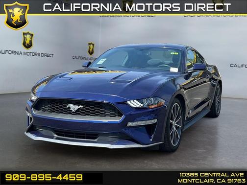 KONA BLUE METALLIC 2019 Ford Mustang EcoBoost