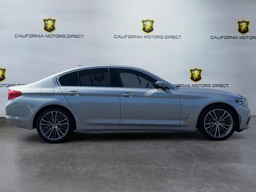 Glacier Silver Metallic 2018 BMW 530 530i