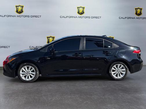 Midnight Black Metallic 2025 Toyota Corolla LE
